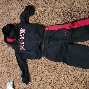 Nike sweat suit